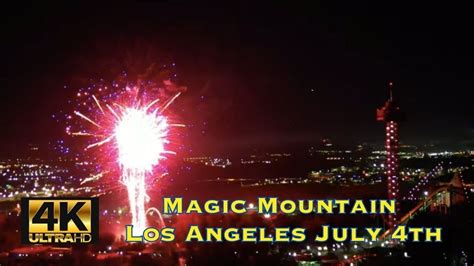 Magic mountai fireworks